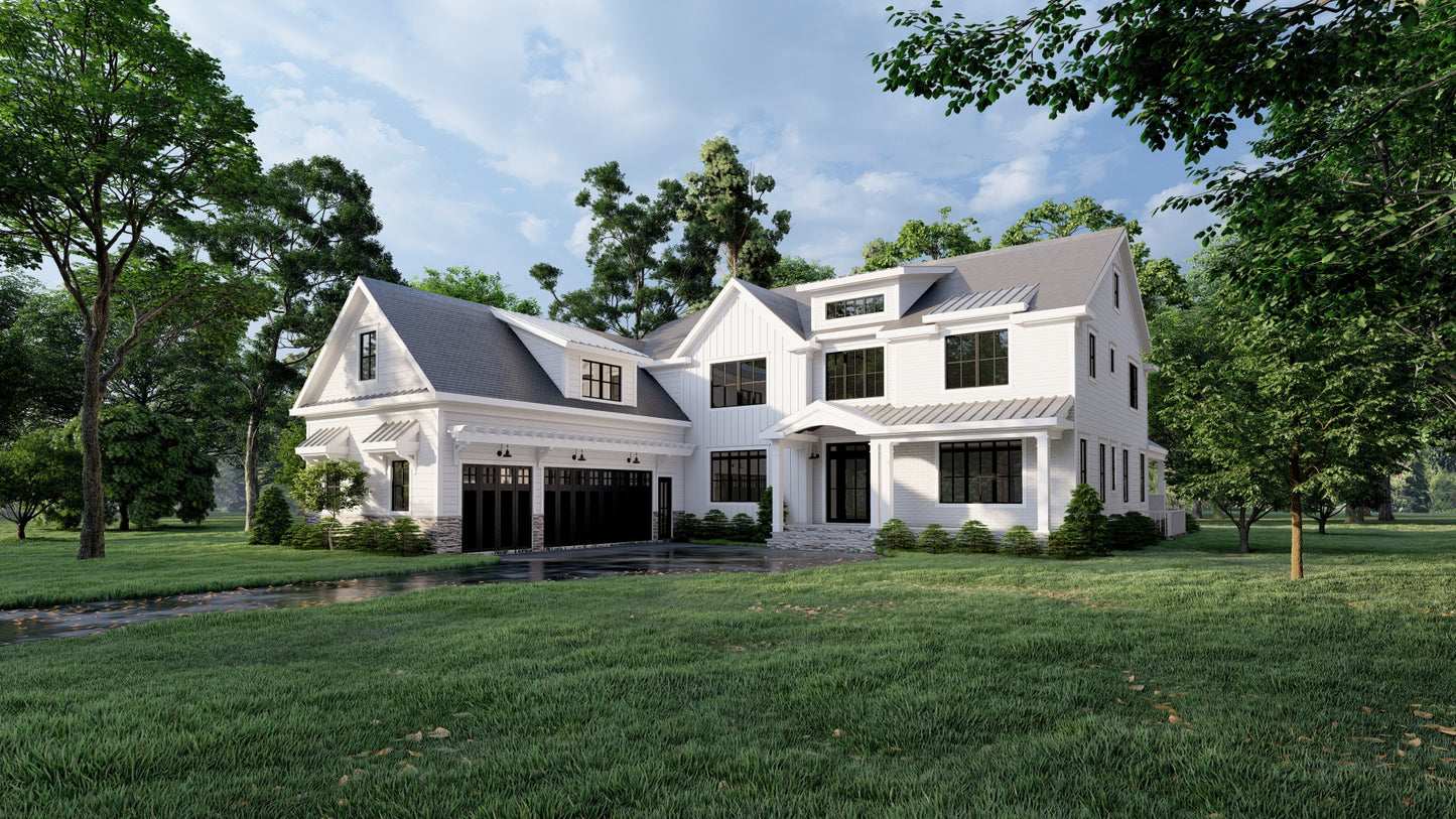 Diseño 3D de Patio/Jardinería