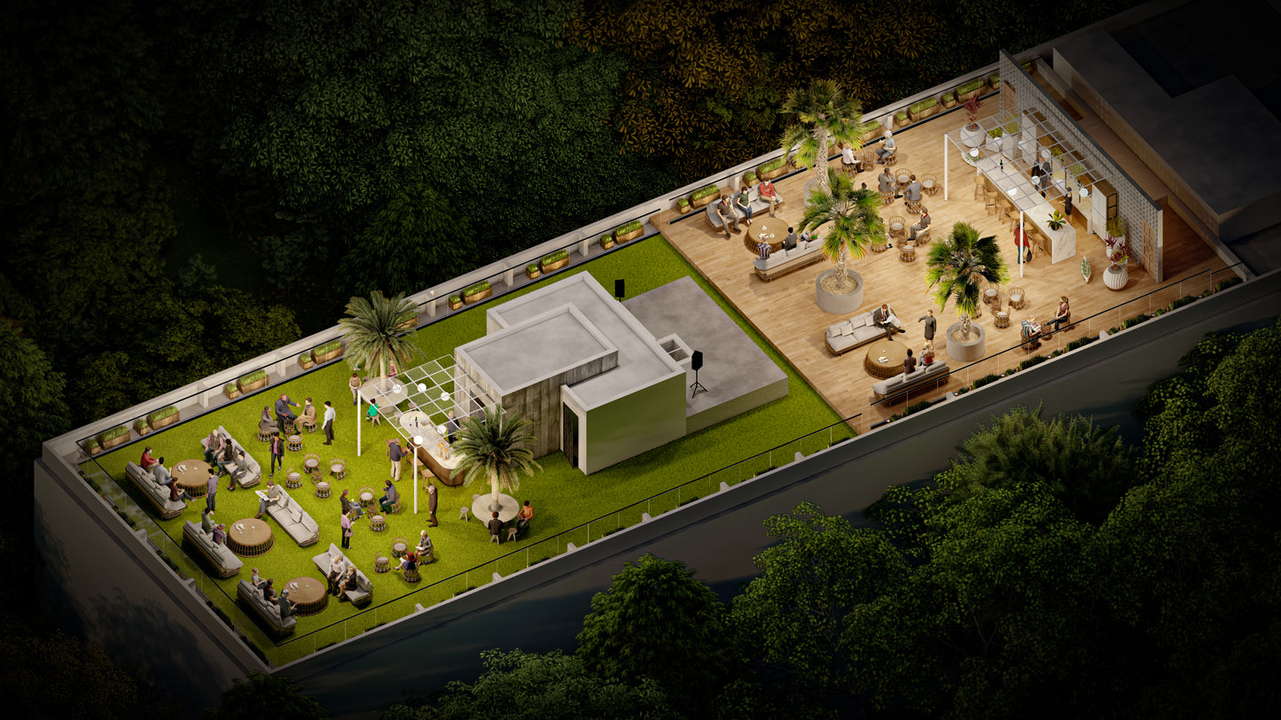 Planta 3D Renderizada