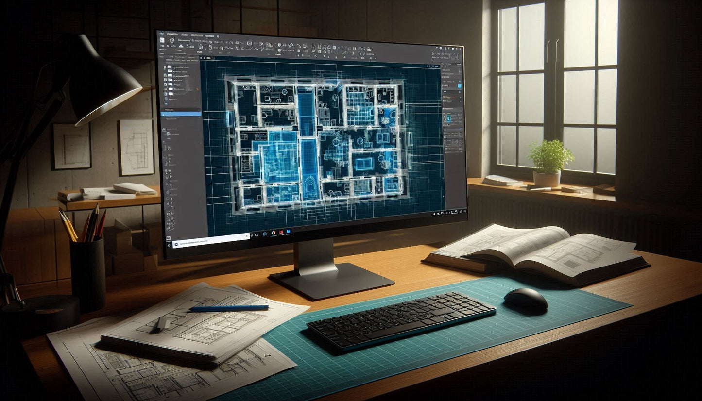 Dibujo de Plano Técnico 2D, CAD