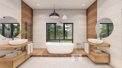 Renderizado 3D Interior