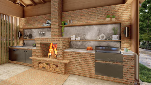 Renderizado 3D de BBQ