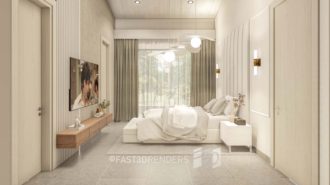 Renderizado 3D Interior