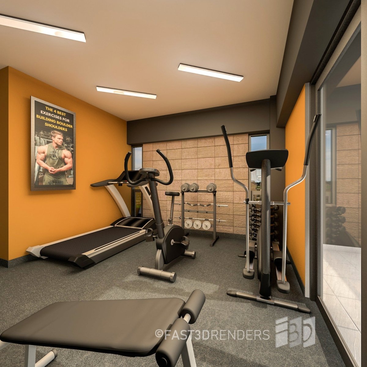 Renderizado 3D Interior General - Fast 3D Renders